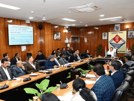 CM Dhami took the meeting of Dehradun Elevated Corridor