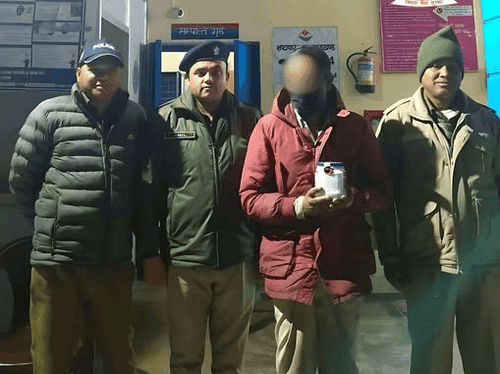 Image for Accused arrested with stolen goods from temple