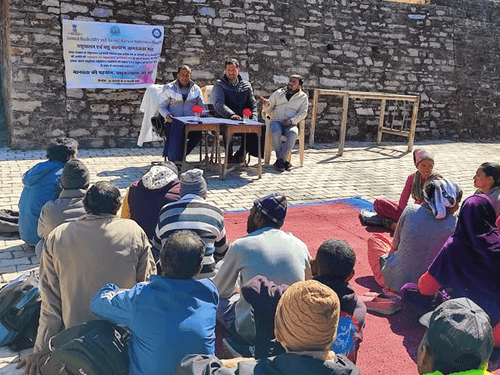 Image for A one day training camp was organized for goat rearers