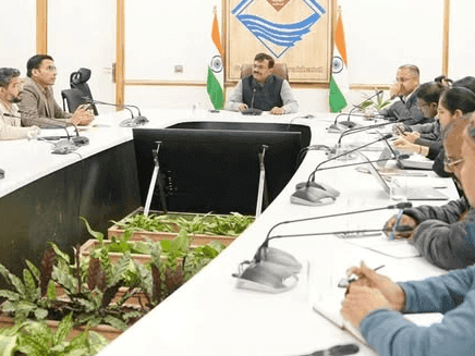 Image for Additional Chief Secretary reviewed the progress of UCC portal