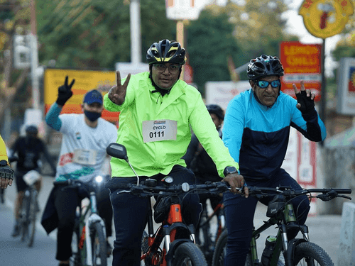 Image for Voter awareness cycle rally was organized in Dehradun