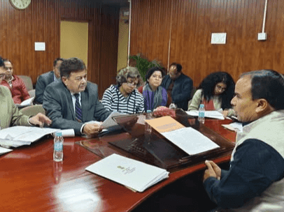 Image for Dr. Rawat held a review meeting of the Medical Education Department