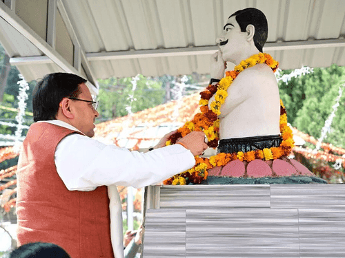 Image for CM Dhami inaugurated the three-day Shaheed Mela