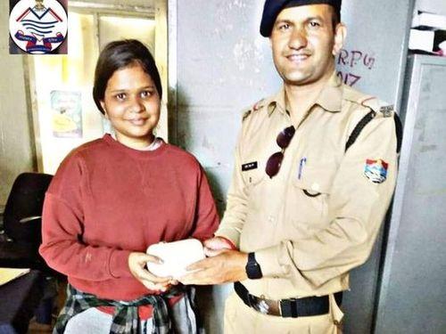 The smile of the devotees returned after performing his duty honestly