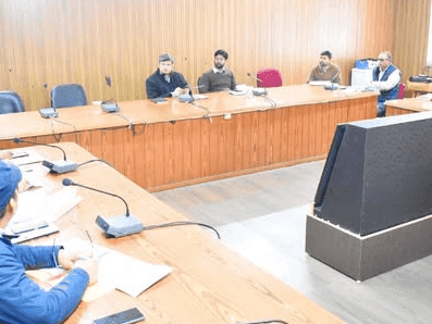 Image for DM Sandeep Tiwari held a review meeting with officials