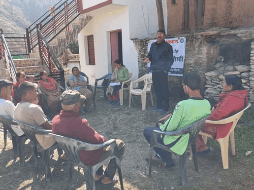 Village level seminar was organized in village Kond and village Khemara