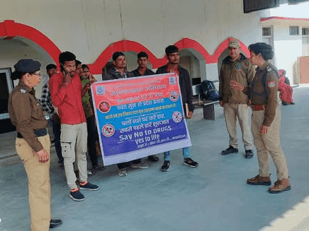 Image for Awareness program organized by GRP Police at the railway station