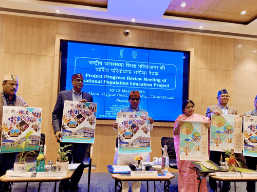 Image for Cabinet Minister Dr. Rawat participated in the annual project review meeting