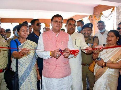 CM Dhami inaugurated the administrative building of IRB-2 located at Sudhowala