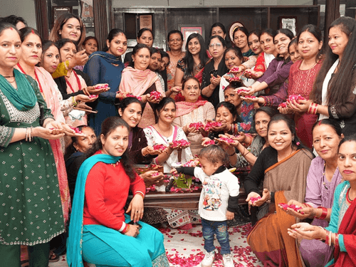 Holi Milan program was organized in Raj Bhavan