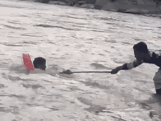 Image for Pithoragarh Police became an angel for the youth trapped in the river