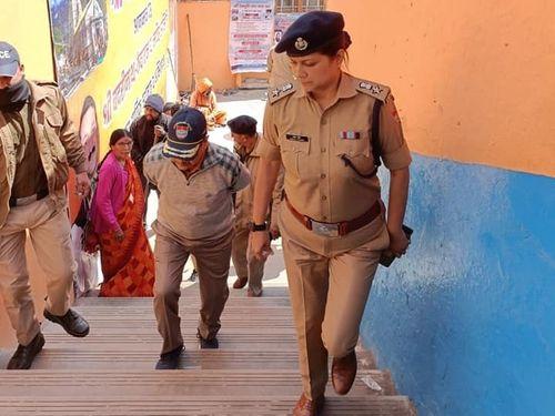 Inspector-General of Police SDRF took stock of travel arrangements in Shri Badrinath Dham