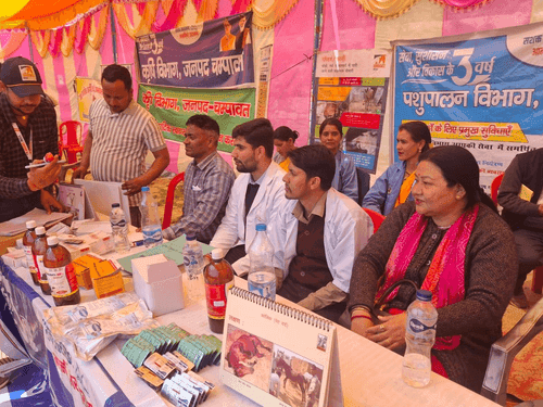 Multi-national camp was organized in Khanpur development block