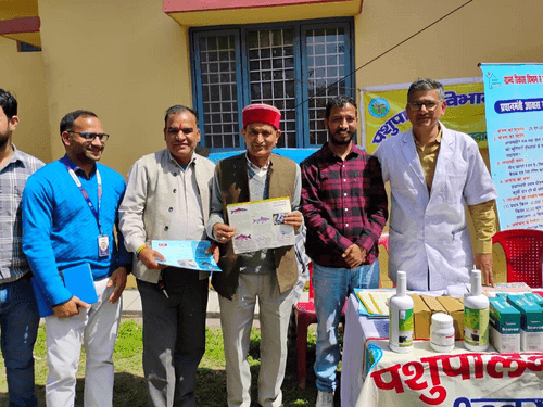 Image for A medical camp was organized in Purola development block