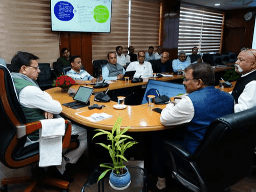 Image for CM Dhami held a review meeting on Fit Uttarakhand