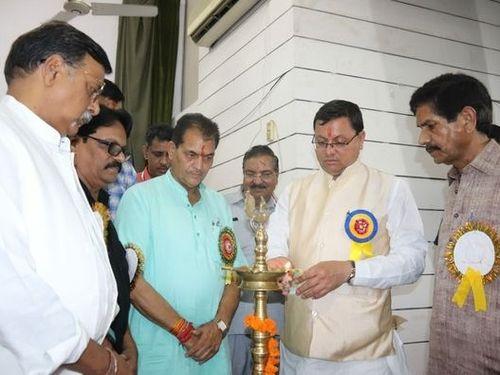 CM Dhami participated in the provincial convention of the National Union of Journalists, Uttarakhand