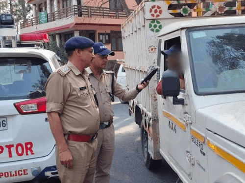 Image for Intensive checking campaign conducted by Almora Police