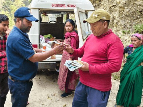 Image for Veterinary camp was organized in village Netra Salan