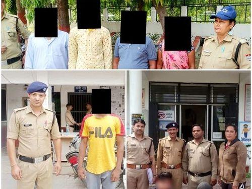 Haridwar police attacked immoral activities