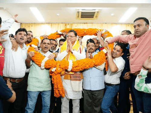 Image for People from Jaunsar area met CM Dhami