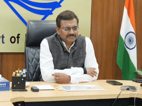 Chief Secretary held a meeting regarding digital crop survey