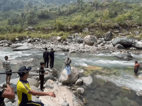 Important information given to local people by SDRF