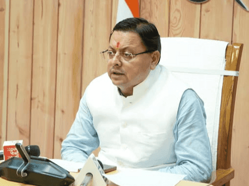 Image for CM Dhami addressed the Baisakhi Religious Tourism Fair-2025