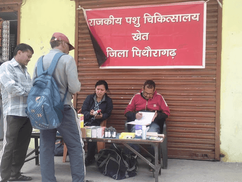 Image for Health camp was organized in village Sobla
