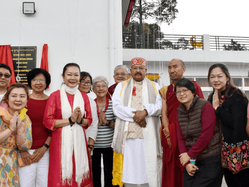 Image for Cabinet Minister Satpal Maharaj inaugurated Sadhna Dhyan Upvan