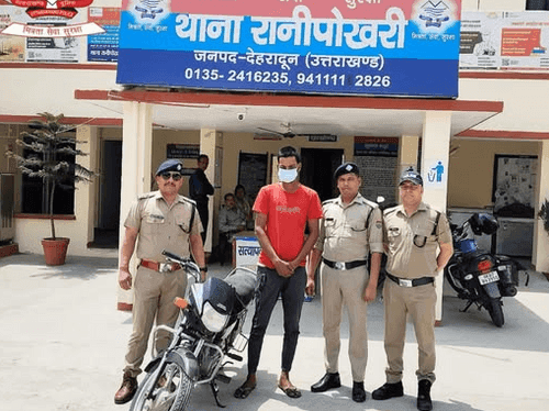 Image for Doon Police arrested the accused who committed the crime of vehicle theft