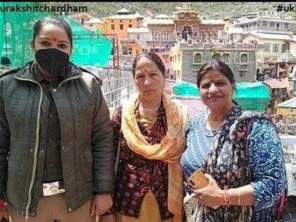 Chamoli Police is merging separates in Baikuntha Dham