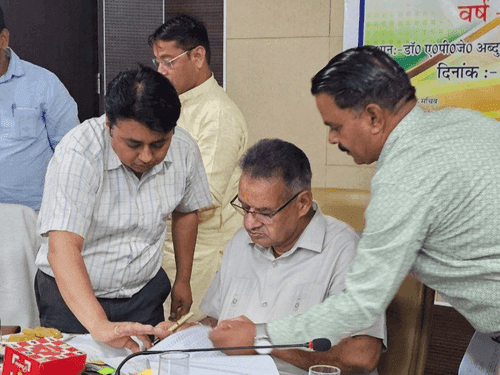 Cabinet Minister Ganesh Joshi held a meeting of the District Planning Committee
