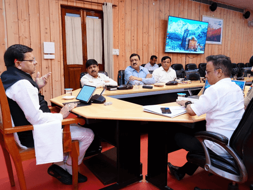 CM Dhami orders strengthened security for Char Dham Yatra Route