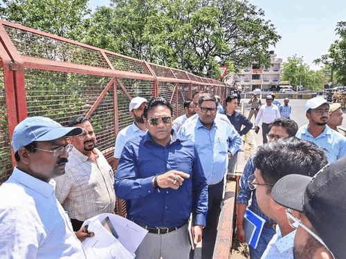 Image for Dr. R. Rajesh Kumar inspects preparations for Char Dham Yatra and Kumbh Mela