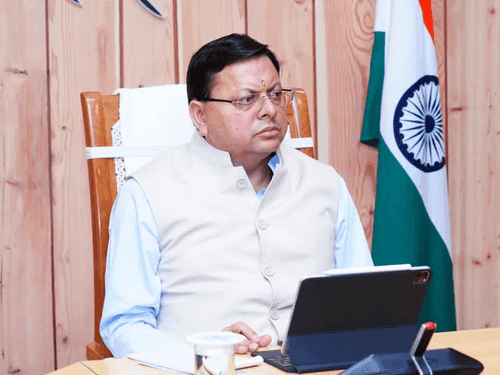 Image for CM Dhami issues strict directives for Char Dham Yatra and Public Services