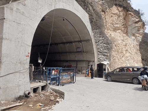 Image for Tunnel opened to ease traffic on 'Char Dham Yatra' route