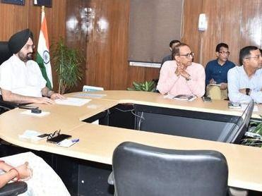 Chief Secretary Dr. S. S. Sandhu gave instructions to the officials regarding the preparations for International Yoga Day