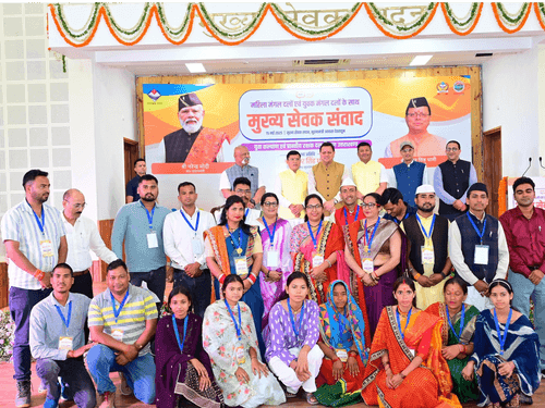 CM Dhami boosts 'Mangal Dals' with increased incentives and digital training plans