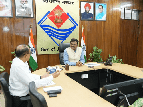 Chief Secretary Anand Bardhan reviews Education Department