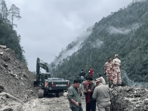 Image for Uttarkashi: Search continues for missing persons in Silai Band landslide