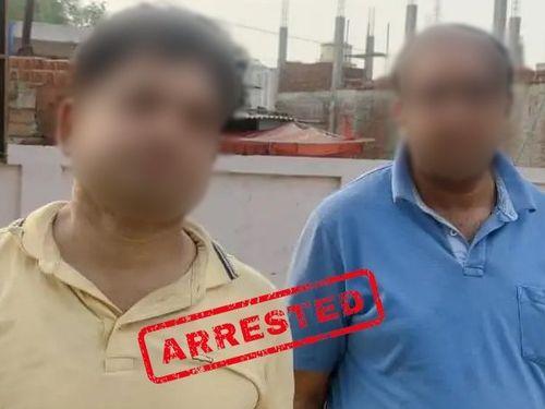 The police caught the absconding criminals