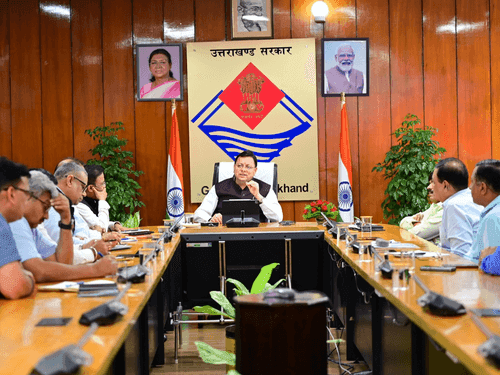 CM Dhami holds meeting to review preparations for Rajjat Yatra 2026
