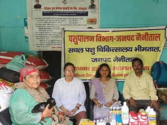 Successful organization of 'Animal Health and Infertility Camp' in Bindukhatta