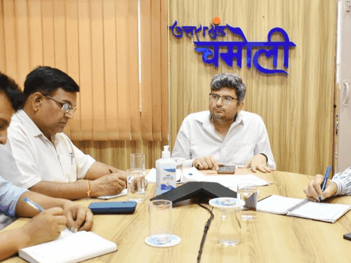 Image for Chamoli District Magistrate reviews preparations for Nanda Devi Rajjat Yatra