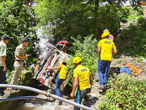 Image for Maxx vehicle accident near Sonprayag parking