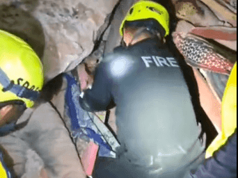 Image for Major mishap in Pithoragarh’s Devat village as boulder falls on house