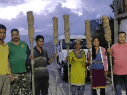 Image for Operation launched to control bear menace in Paithani range of Pauri Garhwal