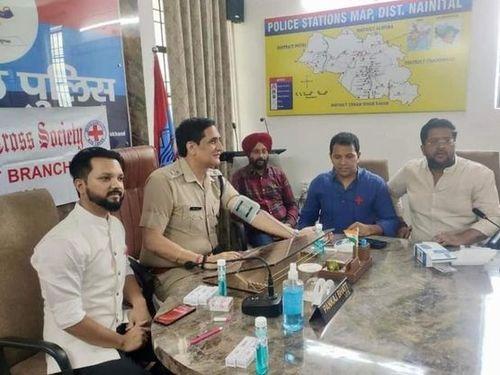 Free medical camp organized by Red Cross Society Nainital