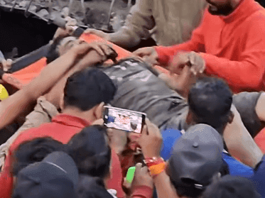 Nandanagar Disaster: Man rescued safely after being trapped under debris for 16 hours