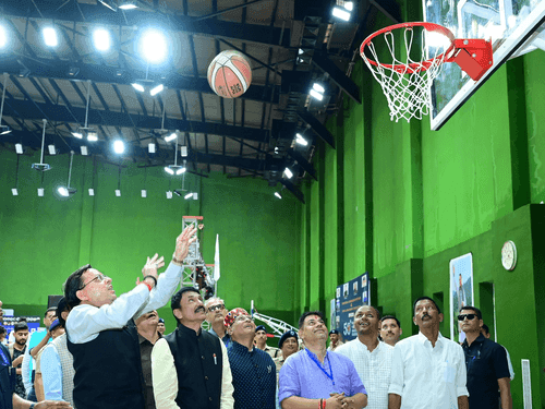 Image for CM Dhami inaugurates 50th Sub-Junior National Basketball Championship